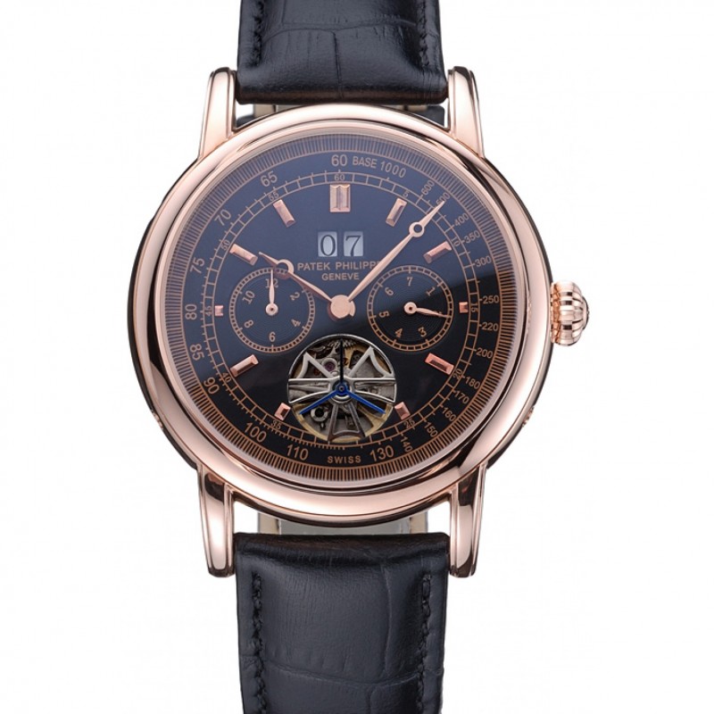 Patek Philippe Geneve Grand Complications 622157 Replica Watch, 18k Rose-Gold Plated, Automatic