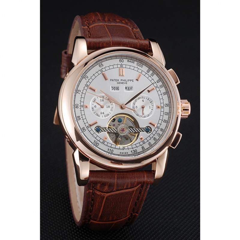 Patek Philippe Grand Complications 622259 | Automatic | 18k Rose-Gold Plated | Replica Watch