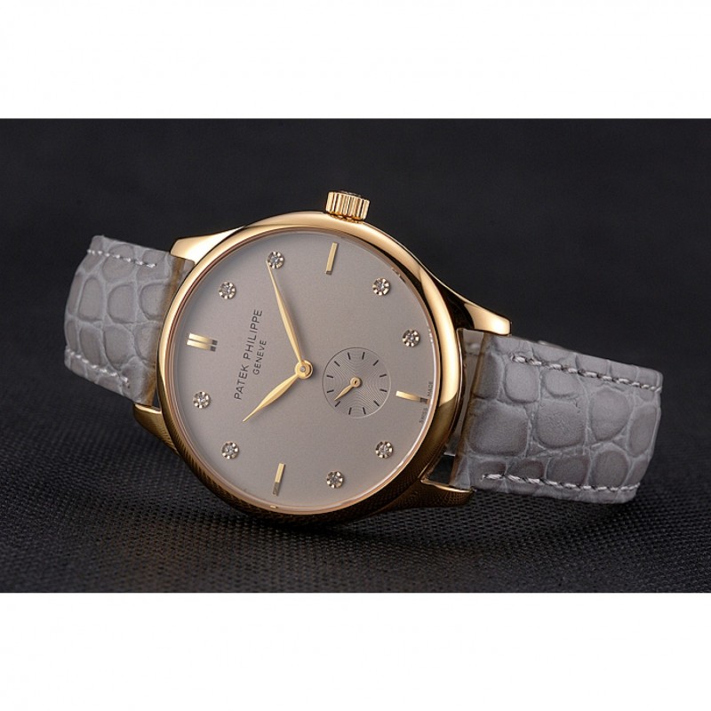 -PP-REP-45X39MM-18KYG-GREY-SILVER Watch