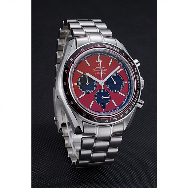 Omega Speedmaster 622054 Quartz Replica Watch, Silver Dial, Brushed Steel Case & Bracelet