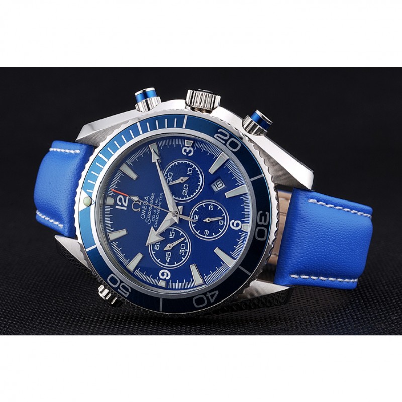 Omega Seamaster Professional James Bond Replica Watch, Quartz Movement, Blue Ceramic Bezel
