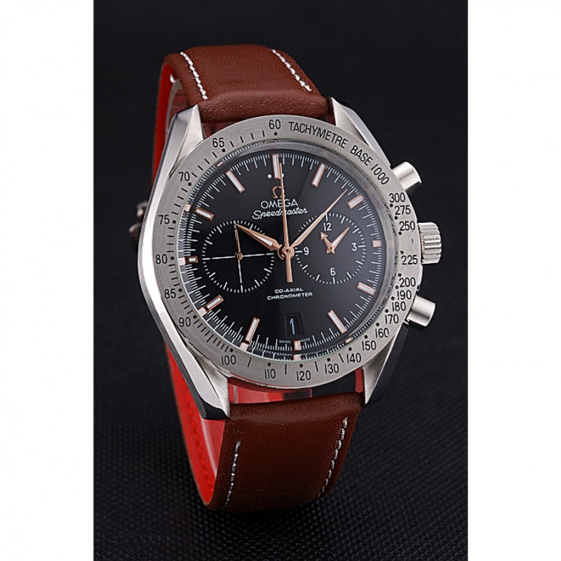 -OMEGA-622806ST.OO.1240ST.01 Replica Watch - Automatic - Black Dial - Men's Quartz Watch