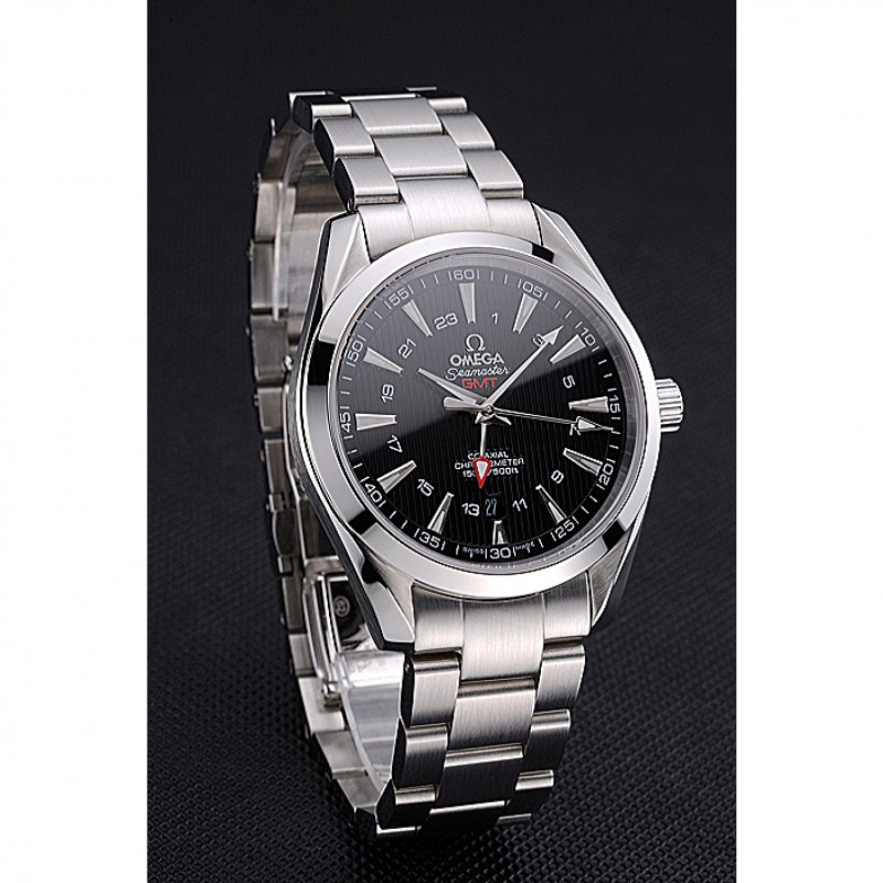 Omega Seamaster 622398 Automatic Kinetic Japanese Silver Dial Brushed Steel Case Replica Watch
