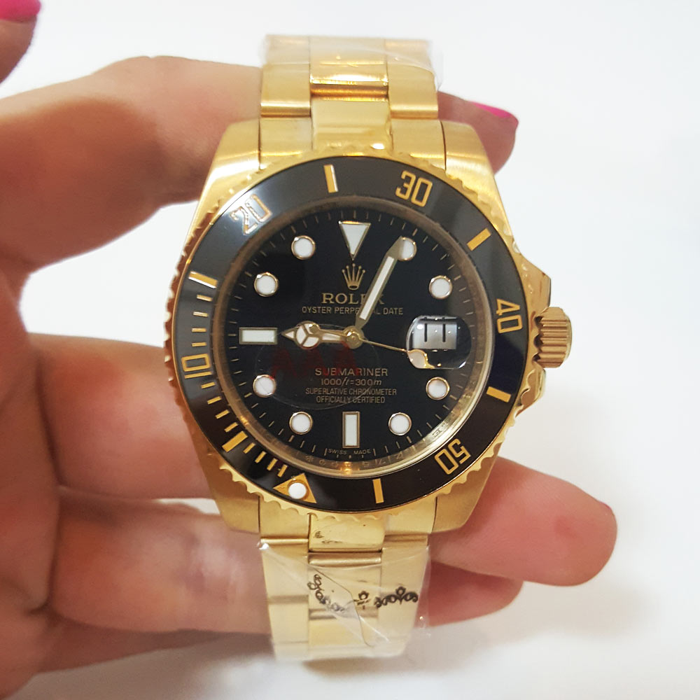 Rolex Submariner 116618LN Mens Automatic Black Baton Dial Steel Case Replica Watch