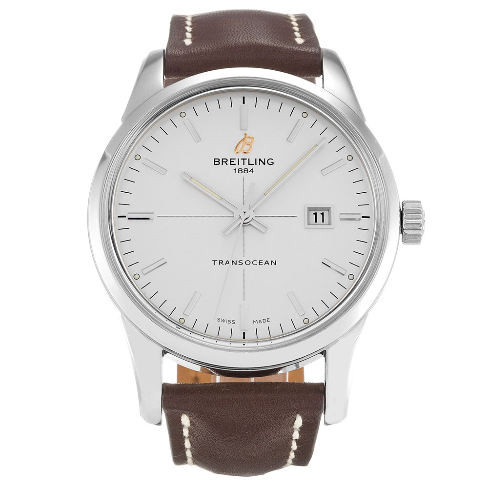 A10360-BREITLING-TRANSOCEAN-CHRONOGRAPH-QUARTZ-43MM-STEEL-BROWN-LEATHER-WATCH