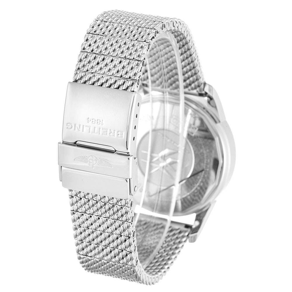 Breitling Transocean Chronograph A41310 Replica Watch, Quartz Movement, 38mm Stainless Steel Case