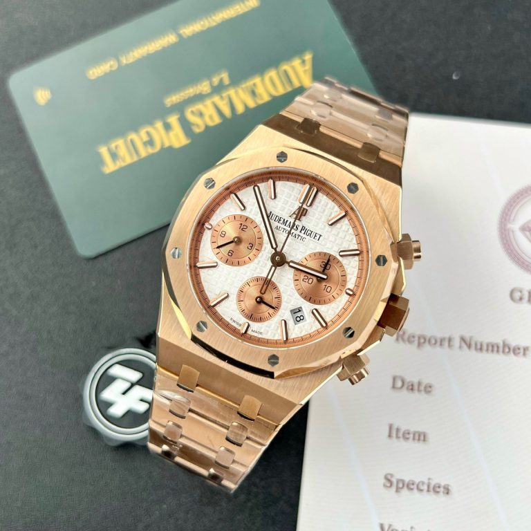 Audemars Piguet Royal Oak 26331OR 41mm with White Dial by ZF Factory