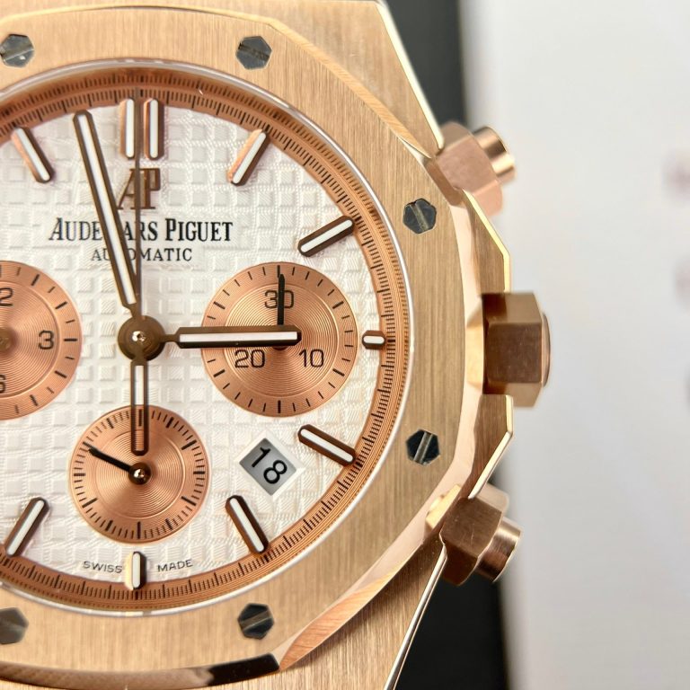 Audemars Piguet Royal Oak 26331OR 41mm with White Dial by ZF Factory
