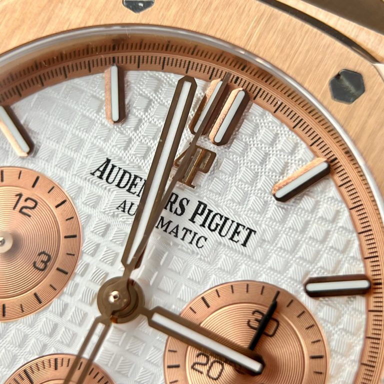 Audemars Piguet Royal Oak 26331OR 41mm with White Dial by ZF Factory