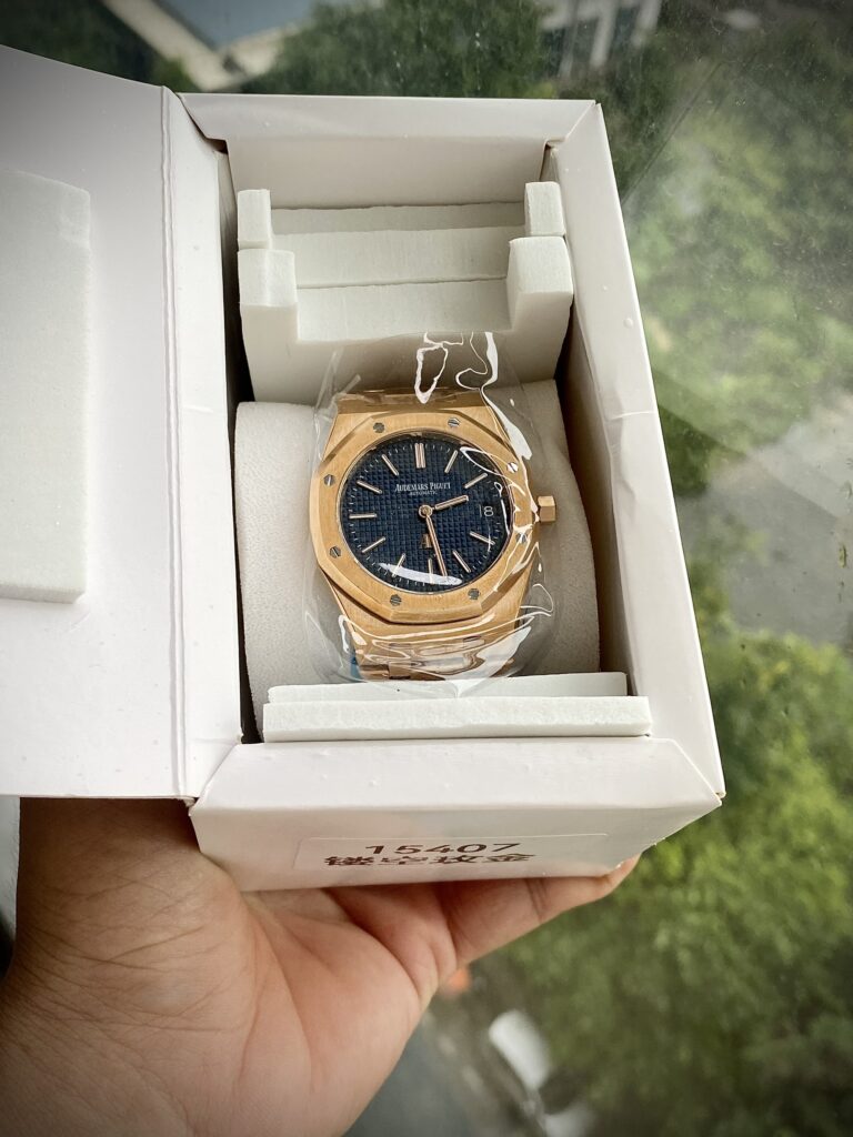 Audemars Piguet Royal Oak 15202OR Jumbo 39mm Blue Dial by ZF Factory