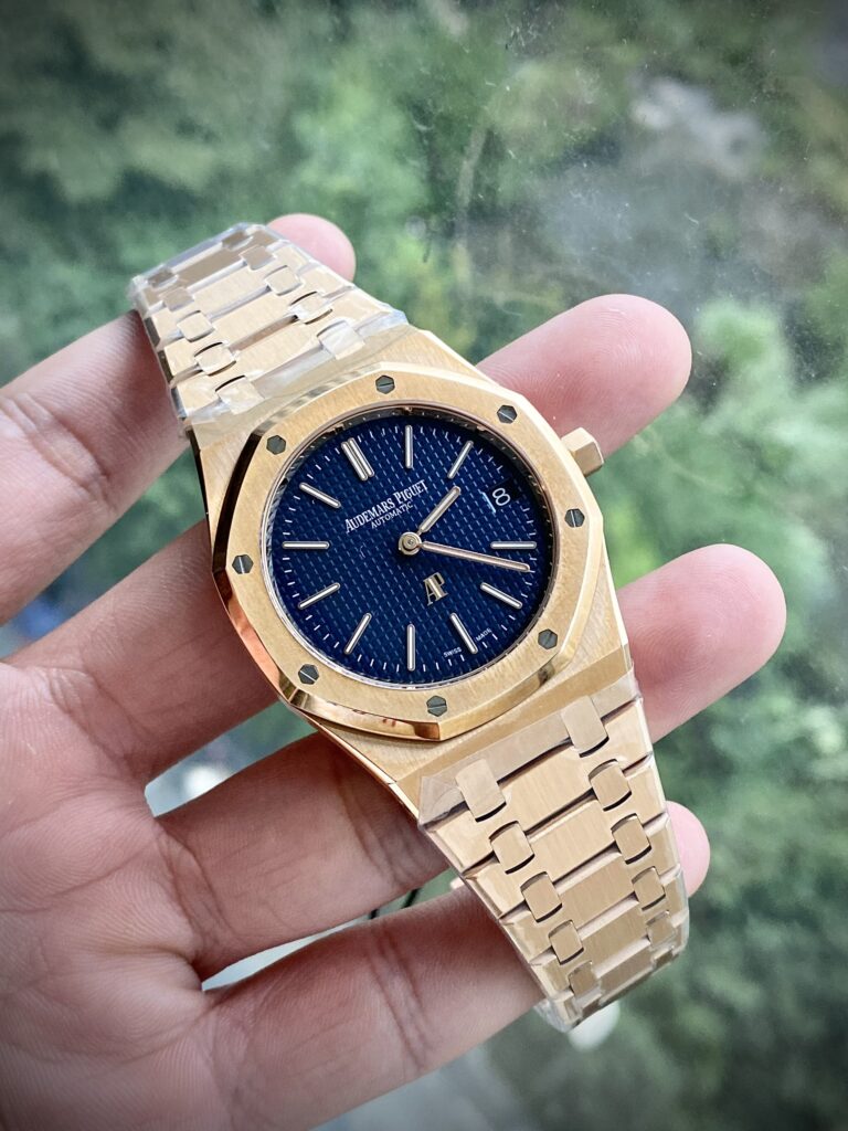 Audemars Piguet Royal Oak 15202OR Jumbo 39mm Blue Dial by ZF Factory