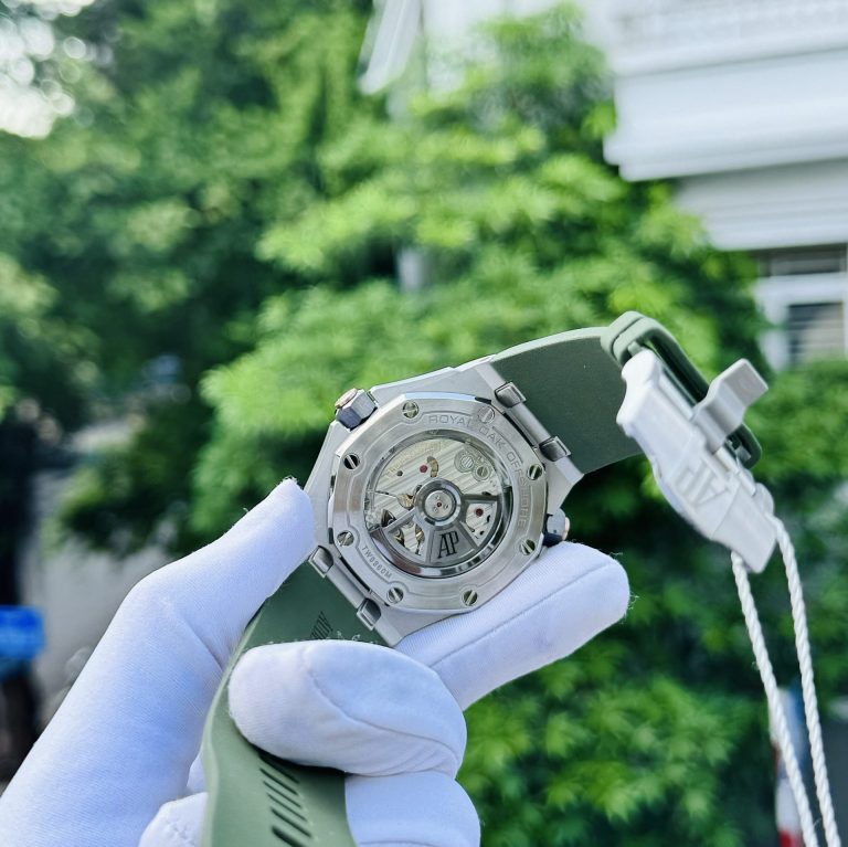 Audemars Piguet Royal Oak 15720ST 42mm IP Factory Green Dial