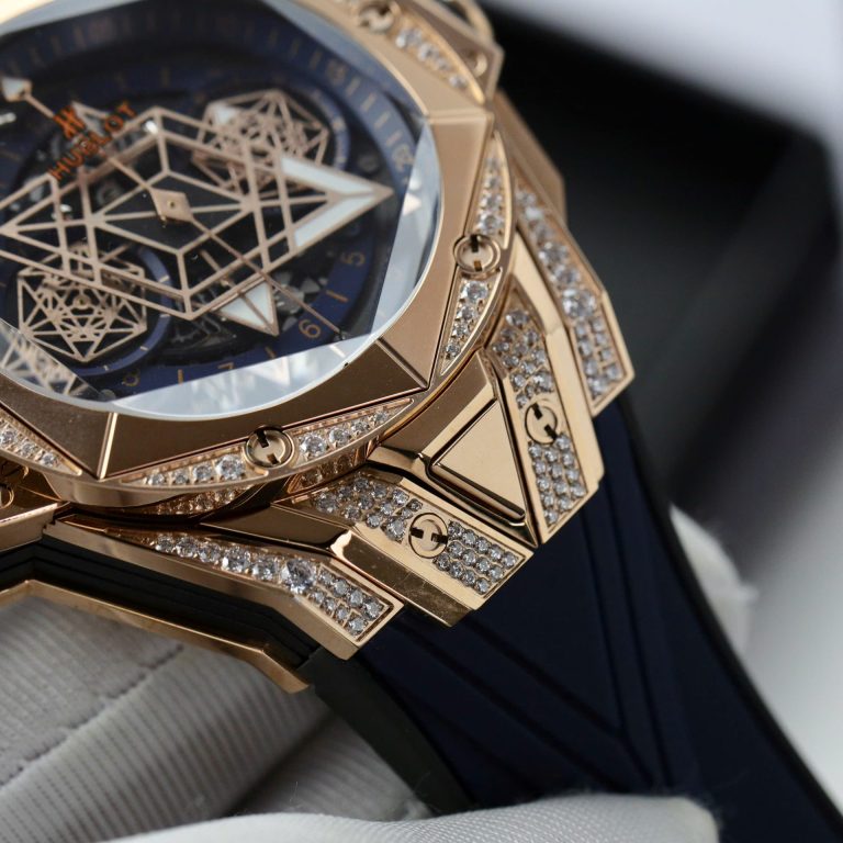 Hublot Big Bang Sang Bleu II King Gold Blue 44mm by HB Factory
