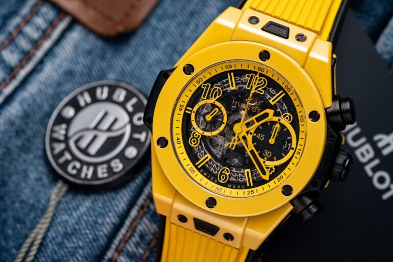 Hublot Big Bang Unico Ceramic Yellow 11 Watch BBF 42mm