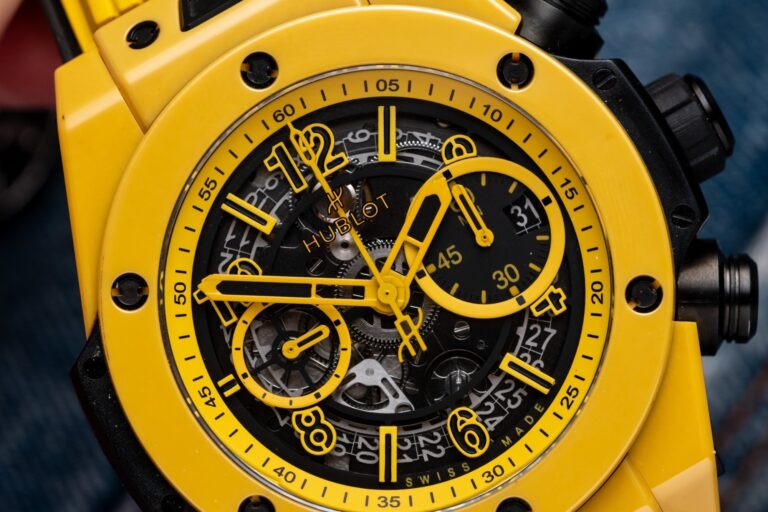 Hublot Big Bang Unico Ceramic Yellow 11 Watch BBF 42mm