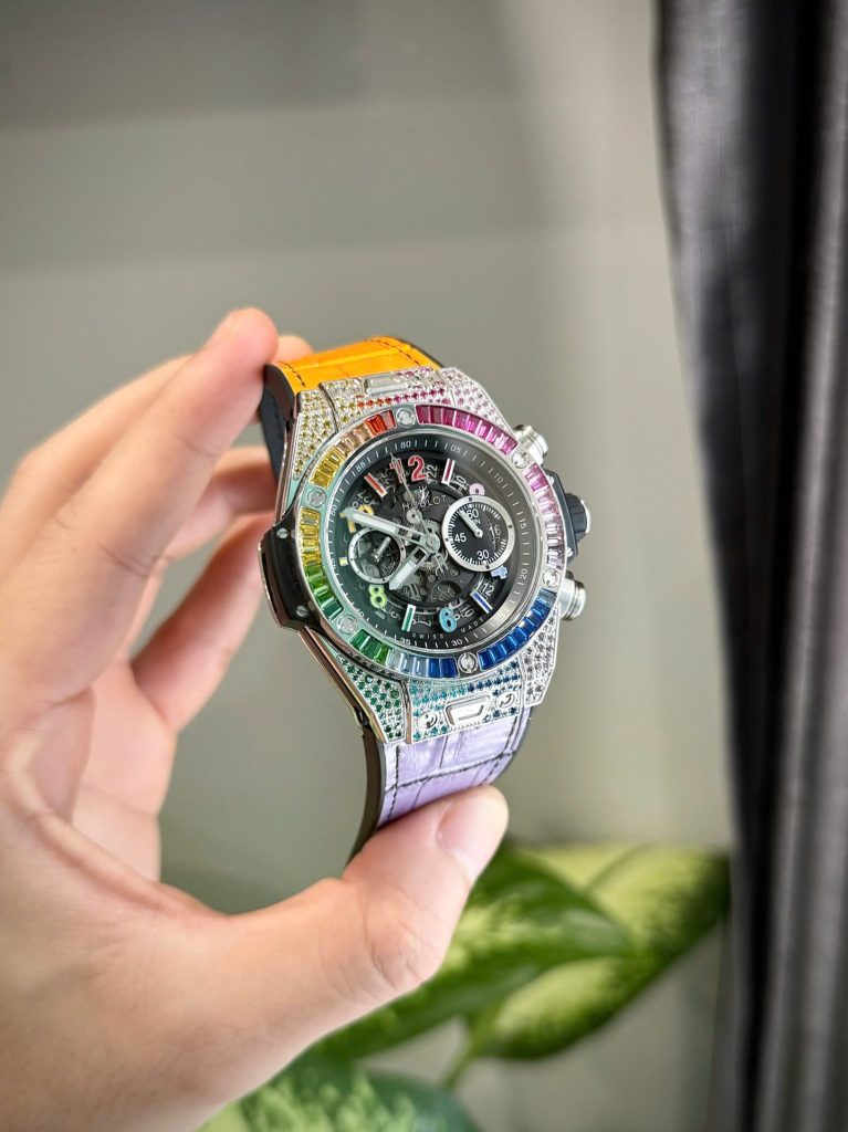 Hublot Big Bang Unico Rainbow Titanium 45mm by BBF Factory