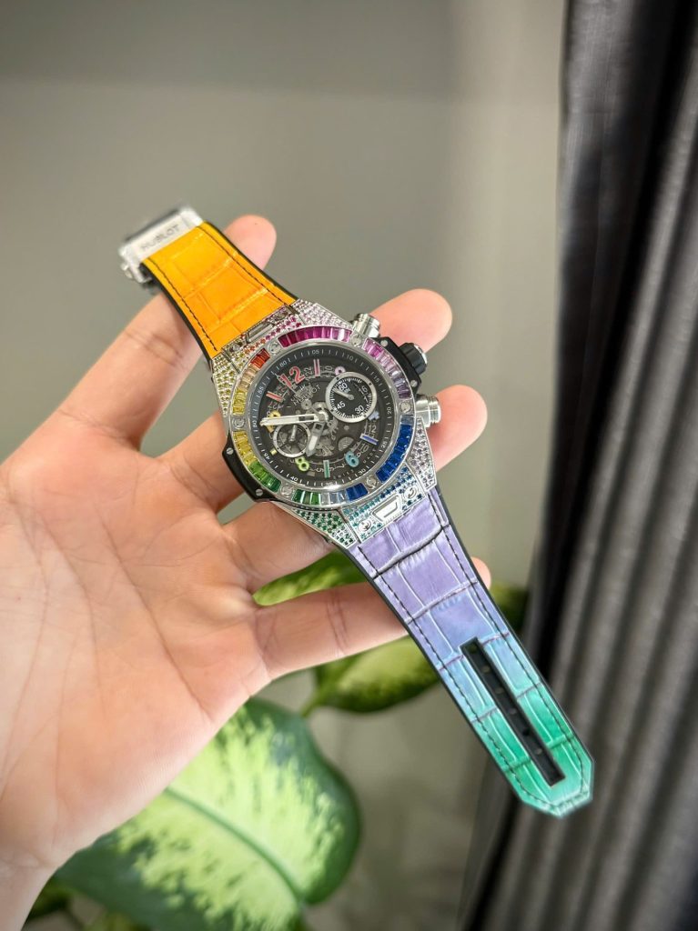 Hublot Big Bang Unico Rainbow Titanium 45mm by BBF Factory