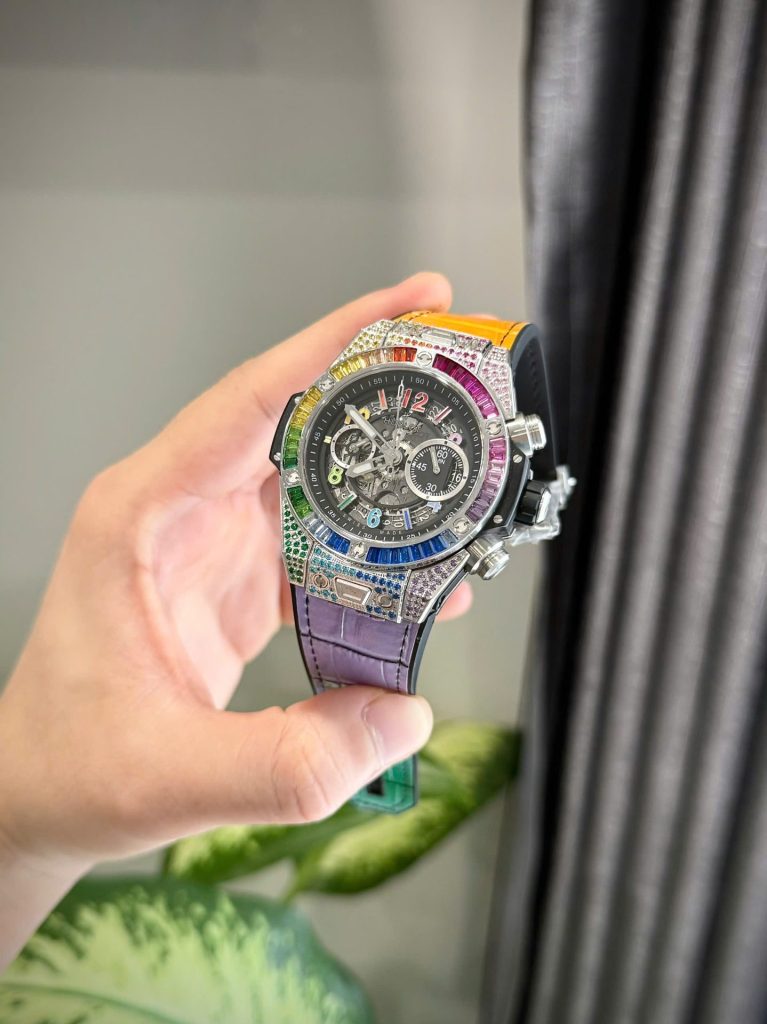 Hublot Big Bang Unico Rainbow Titanium 45mm by BBF Factory