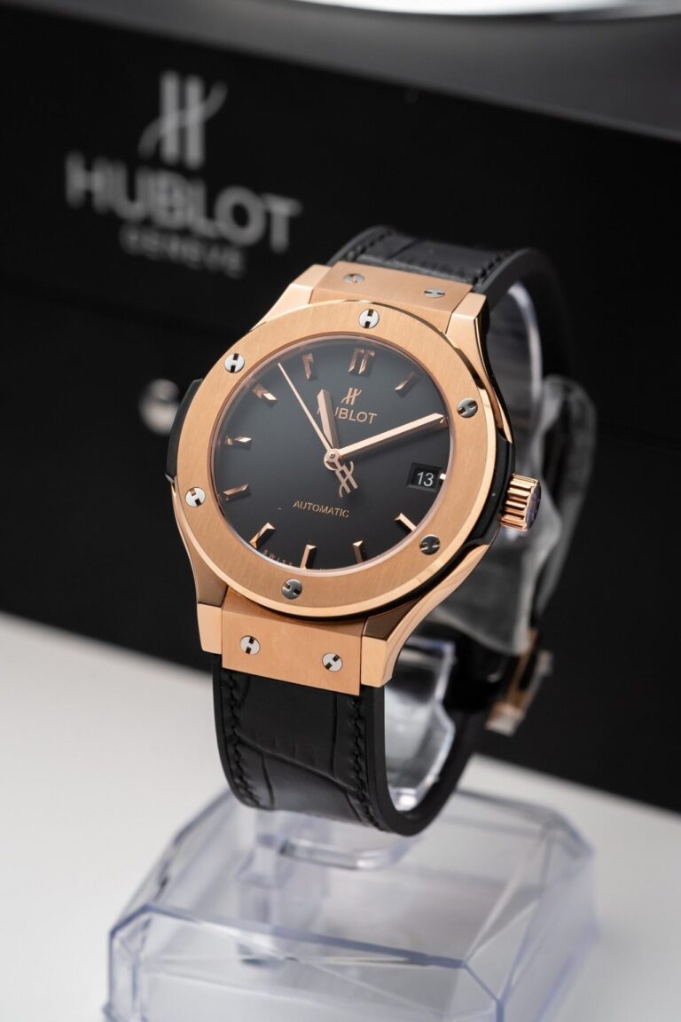 Hublot Classic Fusion King Gold Black JJF Factory 38mm
