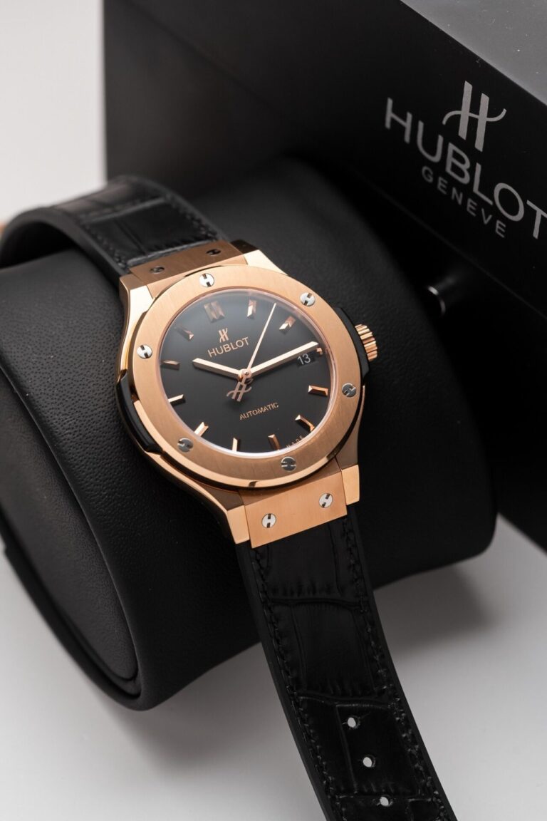 Hublot Classic Fusion King Gold Black JJF Factory 38mm