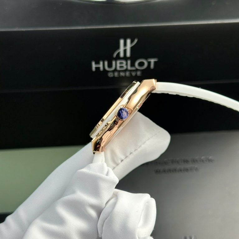 Hublot Classic Fusion King Gold Women??s White 33mm by HB Factory