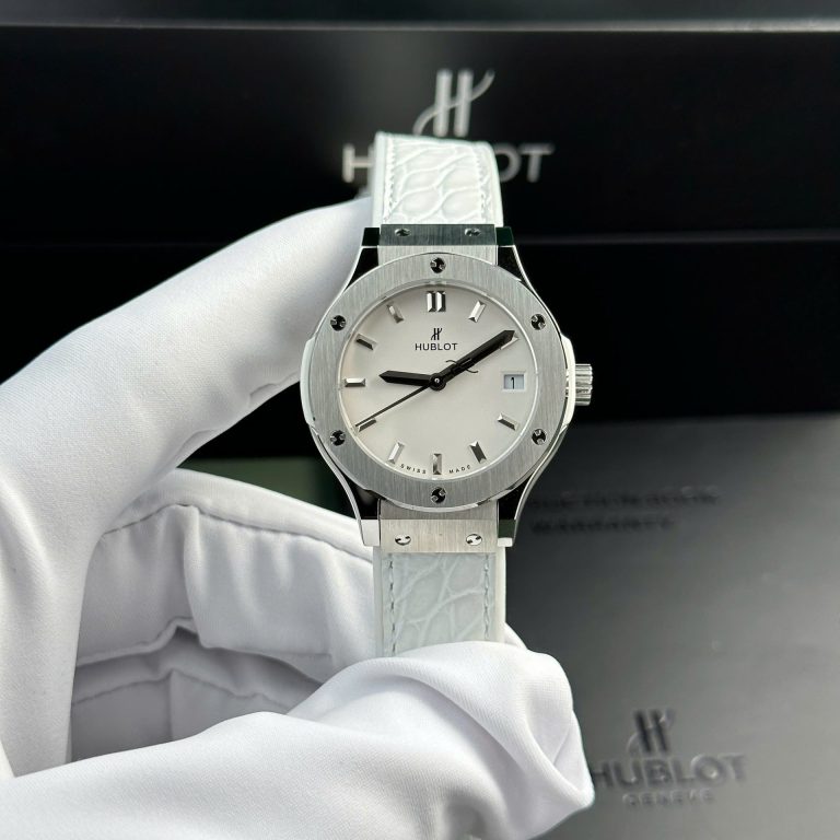 Hublot Classic Fusion Women Watch 33mm White Dial