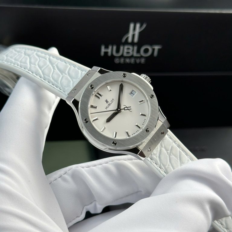 Hublot Classic Fusion Women Watch 33mm White Dial