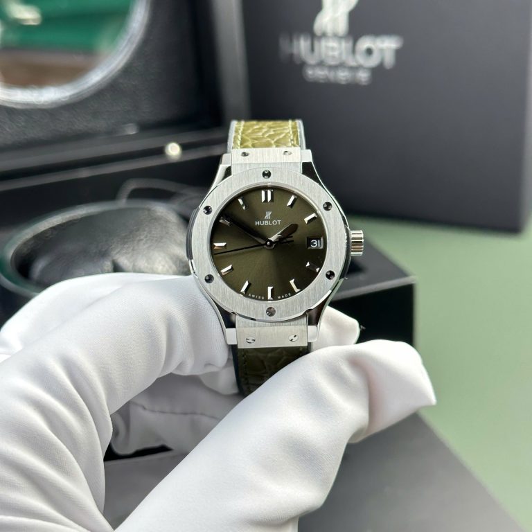 Hublot Classic Fusion Women??s 33mm Green Dial