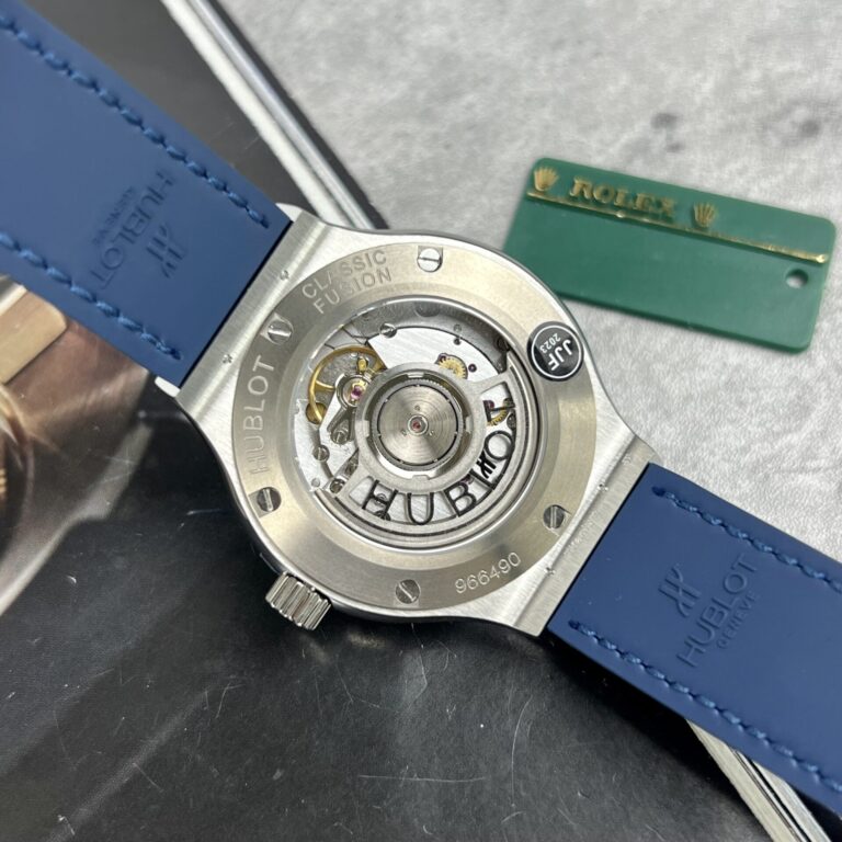 Hublot Classic Fusion Titanium Blue Leather Strap JJF 38mm