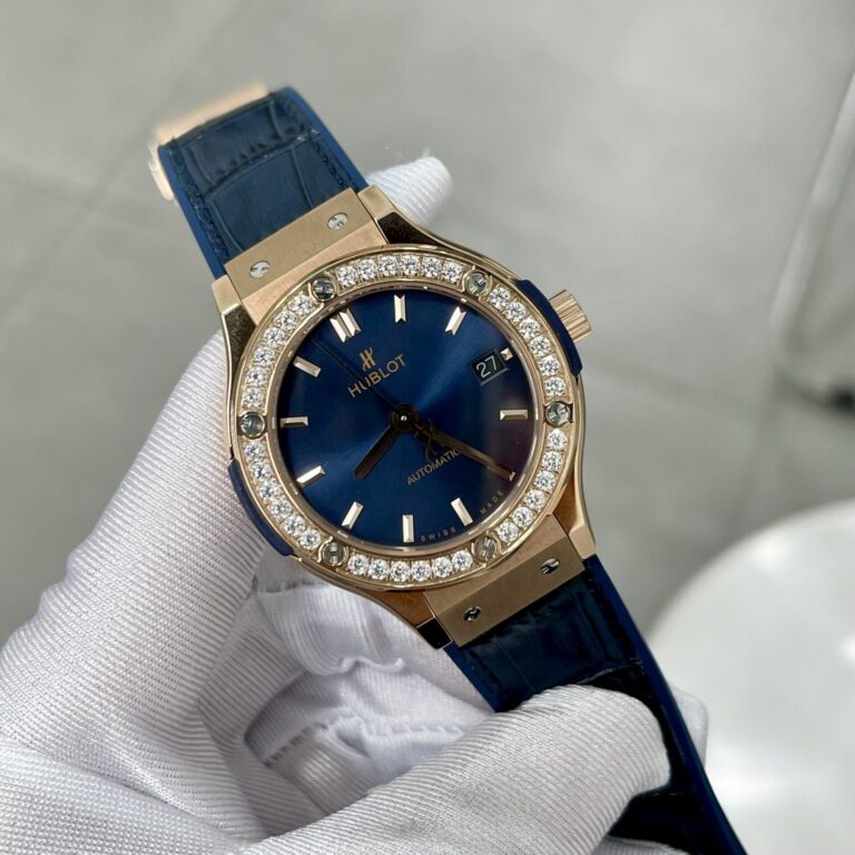 Hublot Classic Fusion King Gold Blue HB Factory 38mm