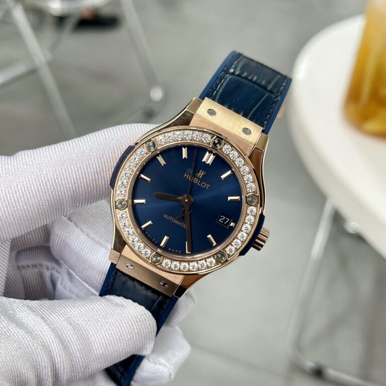Hublot Classic Fusion King Gold Blue HB Factory 38mm