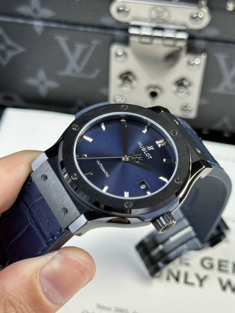 Hublot Classic Fusion Ceramic Refined Blue Dial 42mm