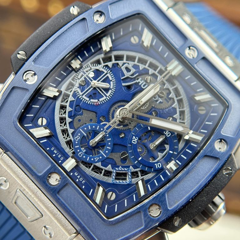 Hublot Spirit Of Big Bang Titanium 42mm Blue Bezel