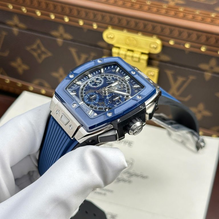 Hublot Spirit Of Big Bang Titanium 42mm Blue Bezel