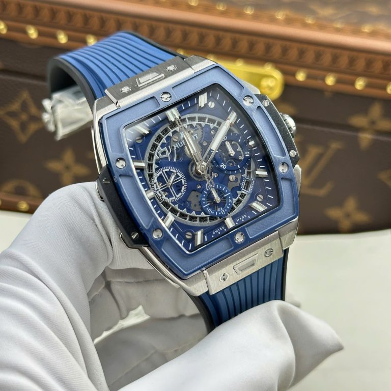 Hublot Spirit Of Big Bang Titanium 42mm Blue Bezel
