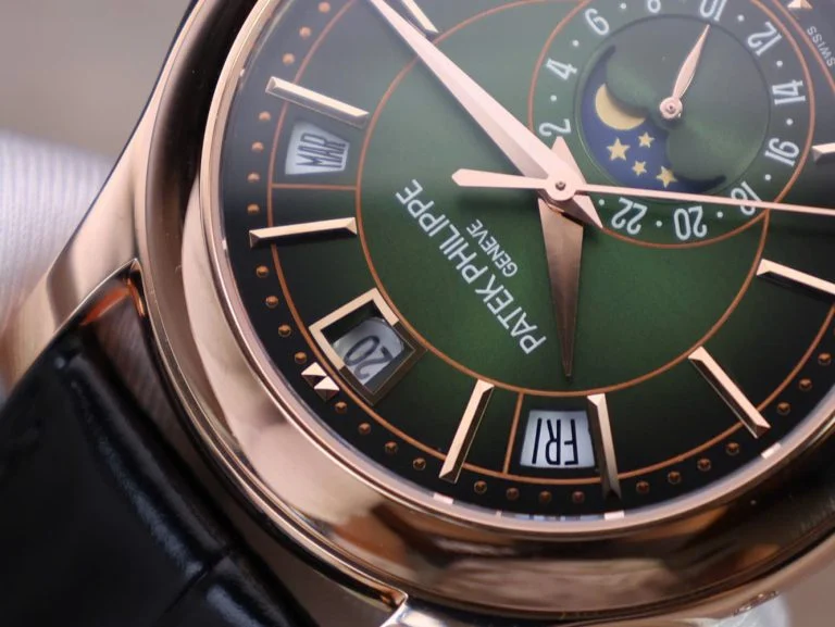 Patek Philippe Complications 5205R Green Dial Gold Wrapped 40mm