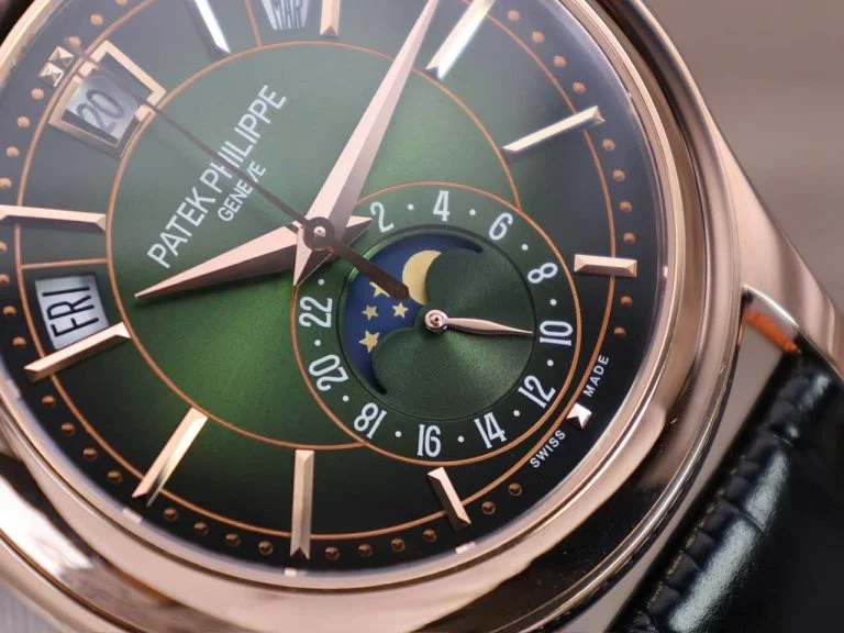 Patek Philippe Complications 5205R Green Dial Gold Wrapped 40mm