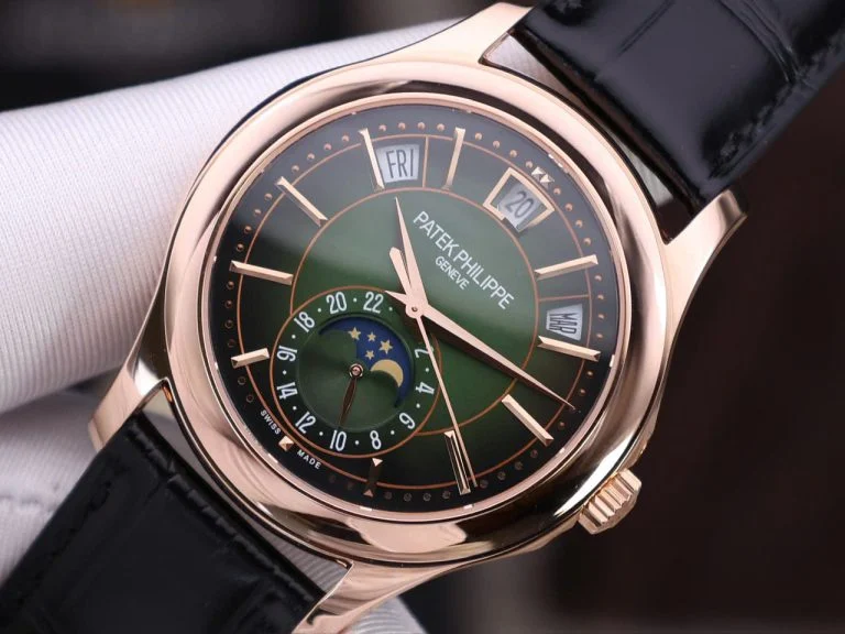 Patek Philippe Complications 5205R Green Dial Gold Wrapped 40mm