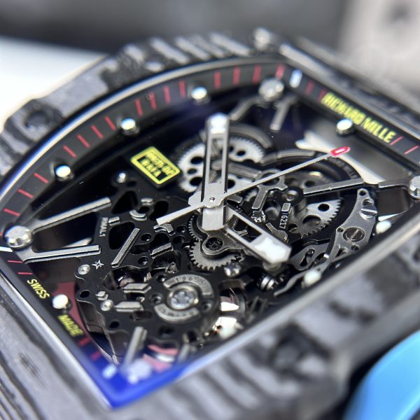Richard Mille RM35-02 Custom Full Carbon Case Blue BBR