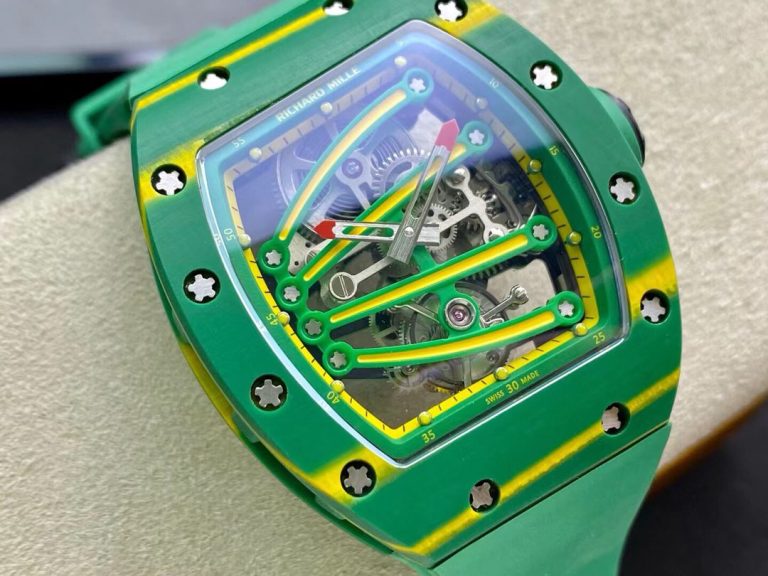 Richard Mille RM59-01 Yohan Blake Tourbillon Carbon Green 43x50mm