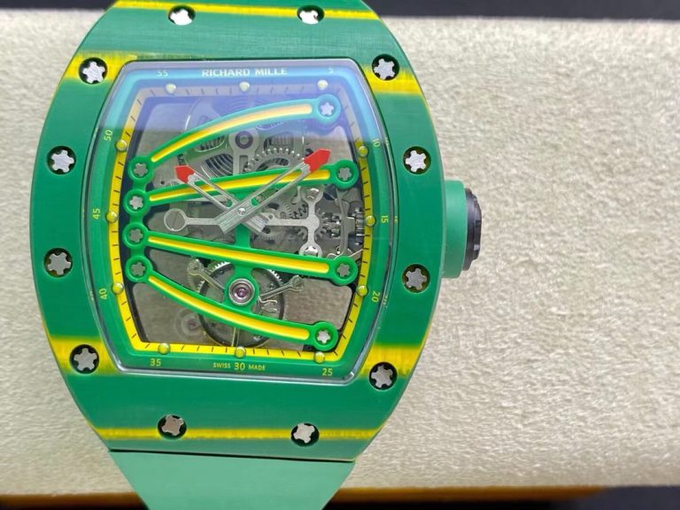 Richard Mille RM59-01 Yohan Blake Tourbillon Carbon Green 43x50mm