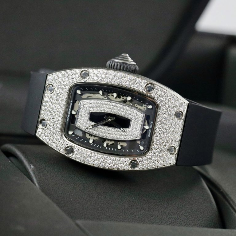 Richard Mille RM007 with Custom Moissanite Diamonds 36mm