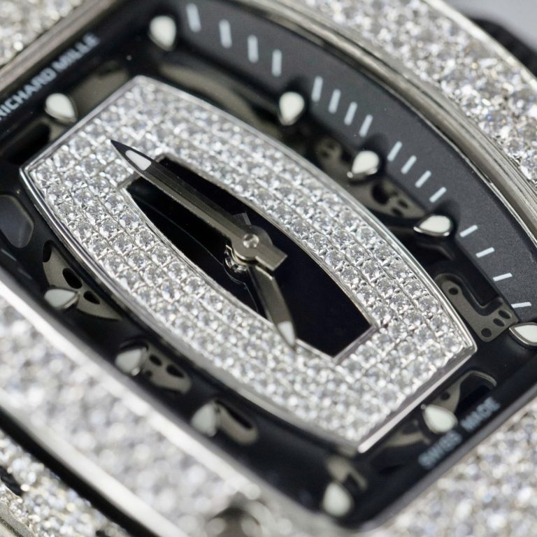 Richard Mille RM007 with Custom Moissanite Diamonds 36mm