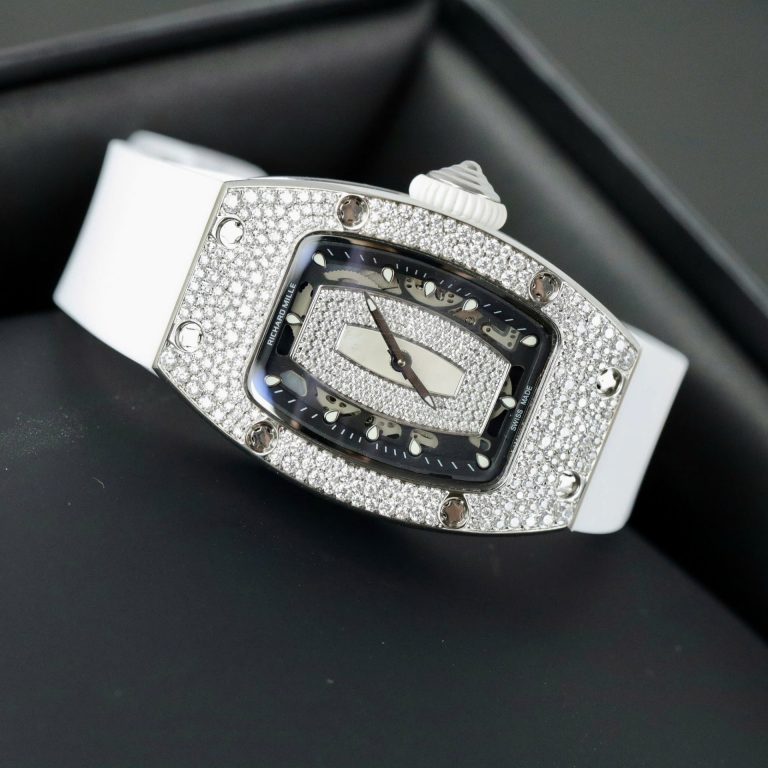Richard Mille RM007 White Custom Full Moissanite Diamonds