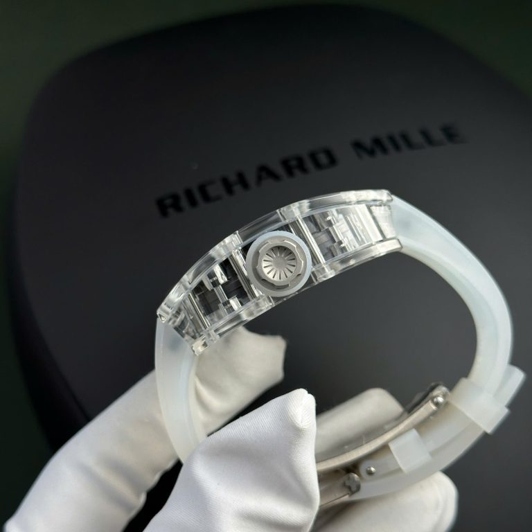 Richard Mille RM055 Sapphire Crystal with Rubber Strap