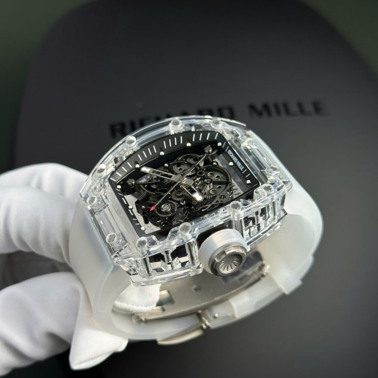 Richard Mille RM055 Sapphire Crystal with Rubber Strap