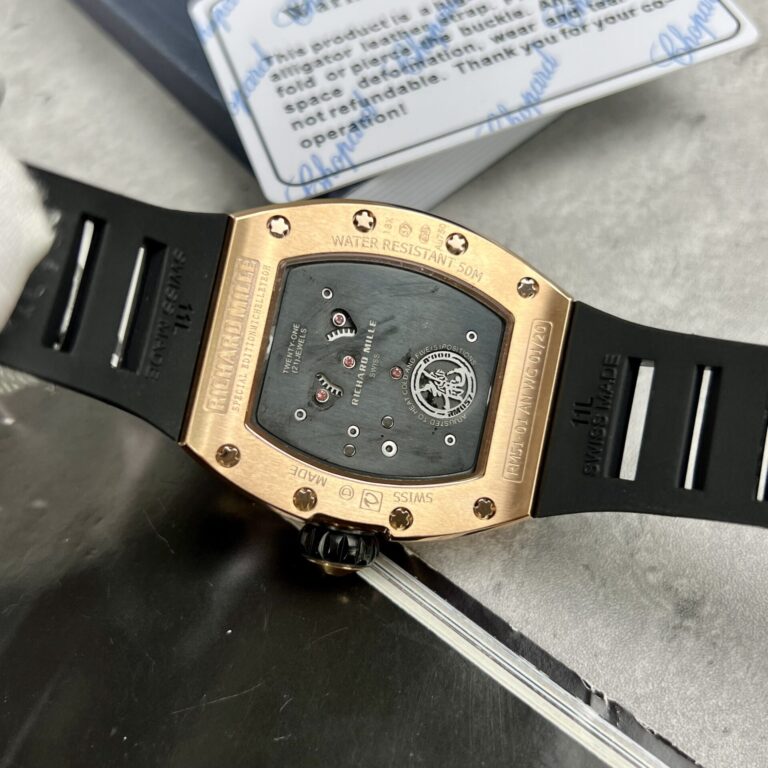Richard Mille RM057 Jackie Chan Watch with Full Diamonds 44mm