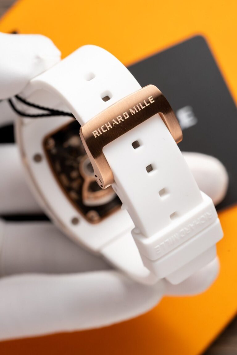 Richard Mille RM07-01 with Diamonds and White Ceramic Case