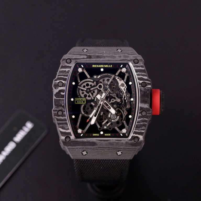 Richard Mille RM35-01 Carbon Case with Fabric NATO Strap
