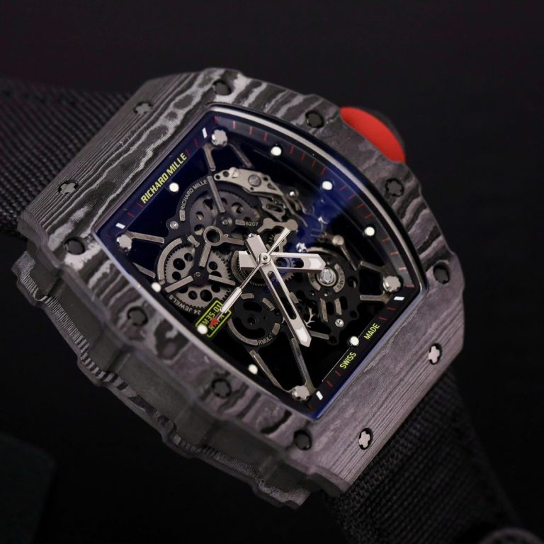 Richard Mille RM35-01 Carbon Case with Fabric NATO Strap